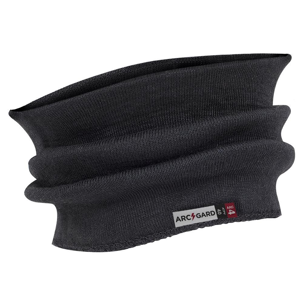 Neck Warmer, Black Double Layer  - O/S