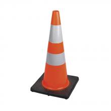 Pioneer V6200550-O/S - Safety Cone Flexible 28" PVC  (4" & 6" Bands)