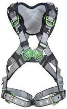 MSA Safety 10194941 - V-FIT Harness, Standard, Back, Hip & Shoulder D-Rings, Tongue Buckle Leg Straps